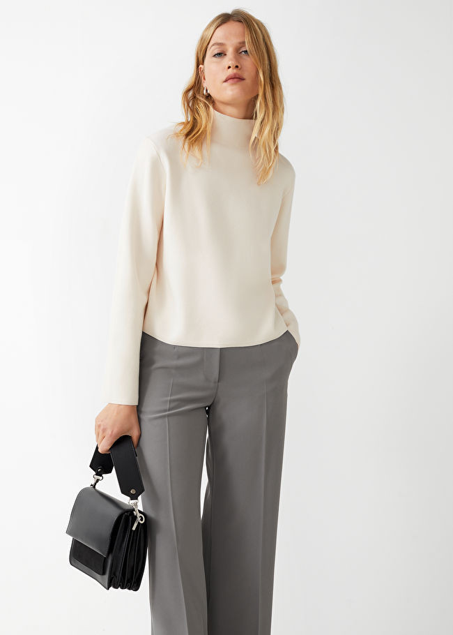 Boxy Turtleneck Knit Jumper | & Other Stories (EU + UK)