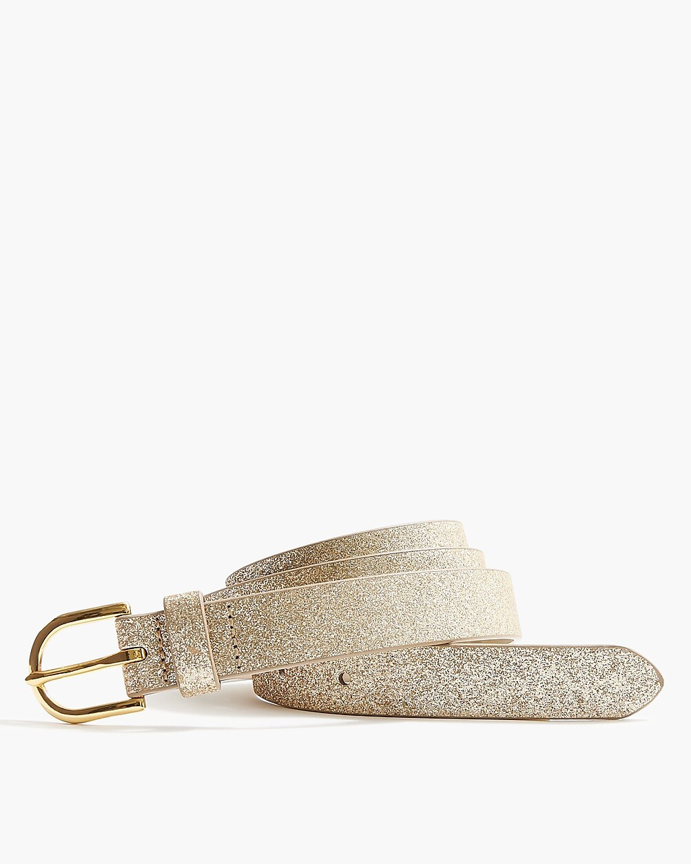 Gold glitter belt | J.Crew Factory