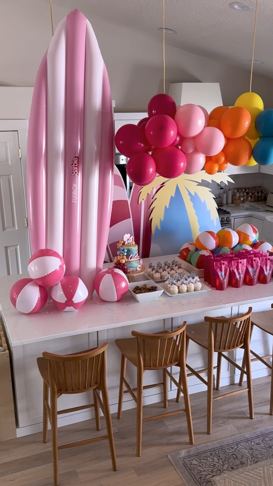 I really felt like I made Laila‘s dreams come true with this birthday theme… which was worth all the work and stress!

This year I tried using foam cutouts instead of using plywood backdrops and it was so much easier! You can even customize them to match your theme. The team at Fathead was so helpful at designing these for Laila‘s birthday party and they turned out exactly how I wanted! Plus, they are so lightweight and easy to carry and store away. They also have slots in the back so you can tie fishing wire to them to hold them down so that they don’t fall over or blow away… An issue I always had with my plywood arches!

Laila‘s aunt surprised her with her very own ride on Barbie Jeep, which was the chef’s kiss for the party! 

I am officially done with planning kids birthday parties for the year… And boy am I relieved! Haha 🤣 six more months to recuperate until we’re back at it again 😅

The bounce houses are from Play Smol 🌈

| birthday party, birthday decor, balloon arch, birthday backdrop, party decor, party inspo, birthday cake, cake inspo |

#birthdayparty #birthdaydecor #balloonarch #birthdaybackdrop #partydecor #partyinspo #birthdaycake #cakeinspo #fathead 

#LTKParties #LTKKids #LTKFamily