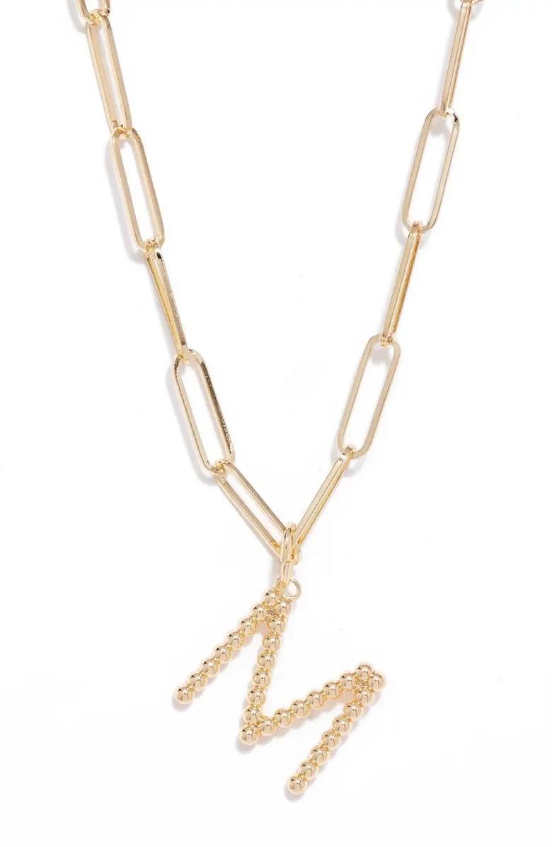 Beaded Initial Necklace | Nordstrom