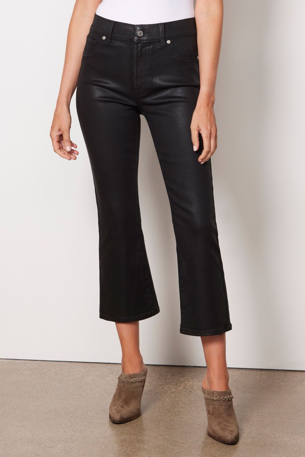 7 FOR ALL MANKIND High Waist Slim Kick | EVEREVE | Evereve