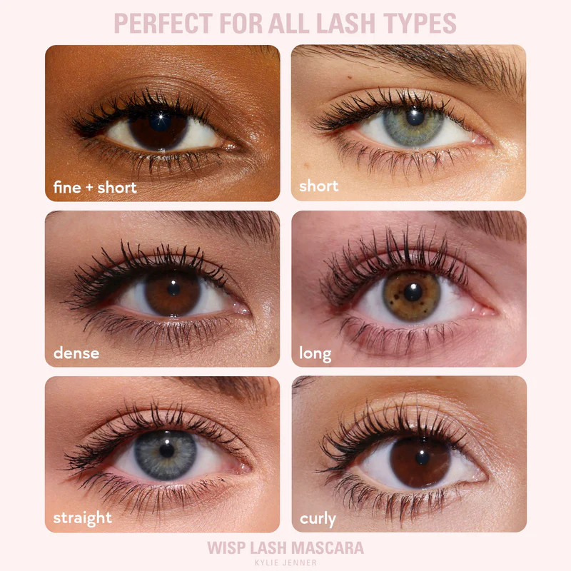 get long, lifted, and fanned-out lashes with my wisp lash mascara kylie jenner. this formula weig... | Kylie Cosmetics US