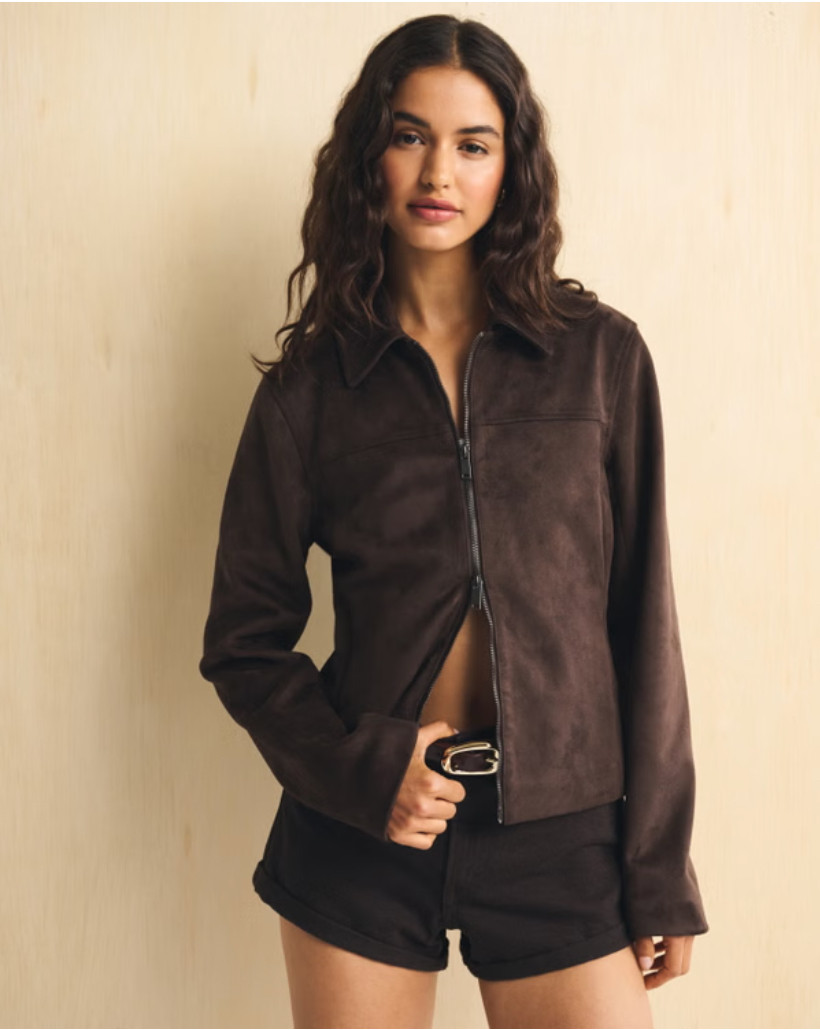 My favorite pieces from @abercrombie  Loving all the earth tones and the cozy vibes. Fall style, Fall fashion, fall trends, chocolate brown, trench coat, leather jacket, suede jacket, wide leg trousers, cashmere sweater, cardigan.  

 #LTKootd #LTKSeasonal