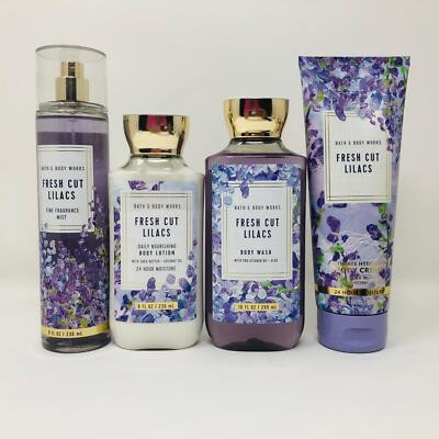 Bath and Body Works Fresh Cut Lilacs Mist,Cream ,Lotion & Body Wash *U Pick* | eBay US