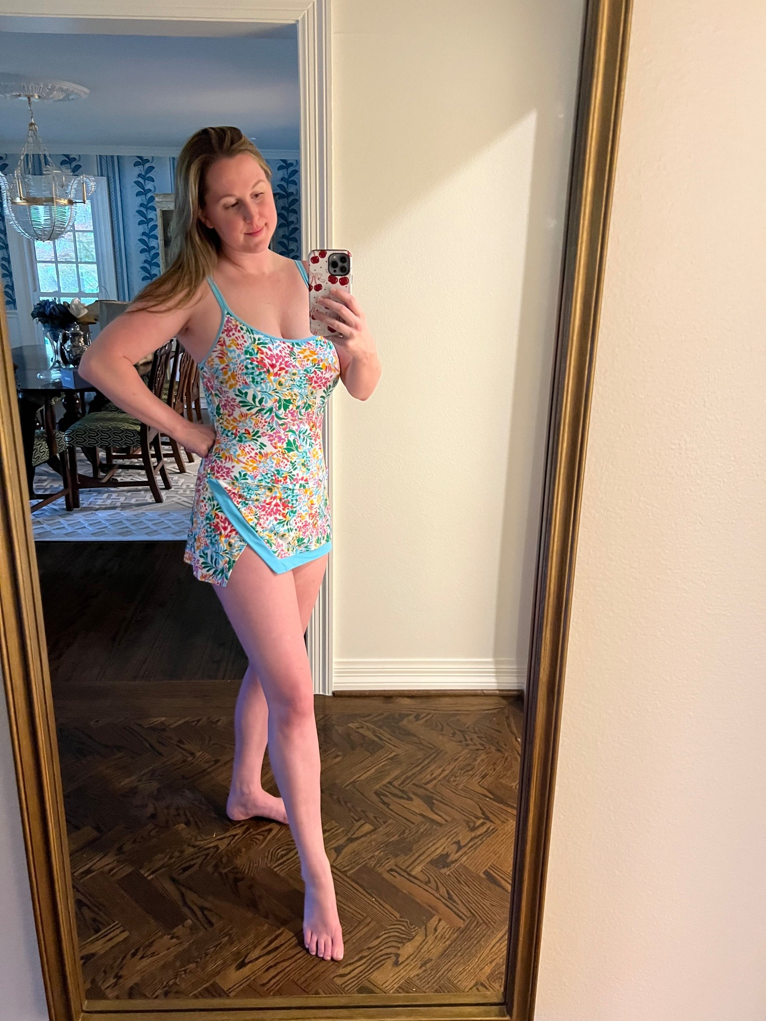 On the hunt for the perfect mom of a toddler swimsuit for pool, beach, and lake vacations this summer. Love this sporty skirted one piece for under $35  

#LTKStyleTip #LTKFindsUnder50 #LTKSwim