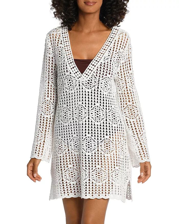 Waverly Crochet Swim Cover Up Tunic | Bloomingdale's (US)