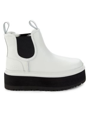 UGG Neumal Shearling Platform Chelsea Boots on SALE | Saks OFF 5TH | Saks Fifth Avenue OFF 5TH