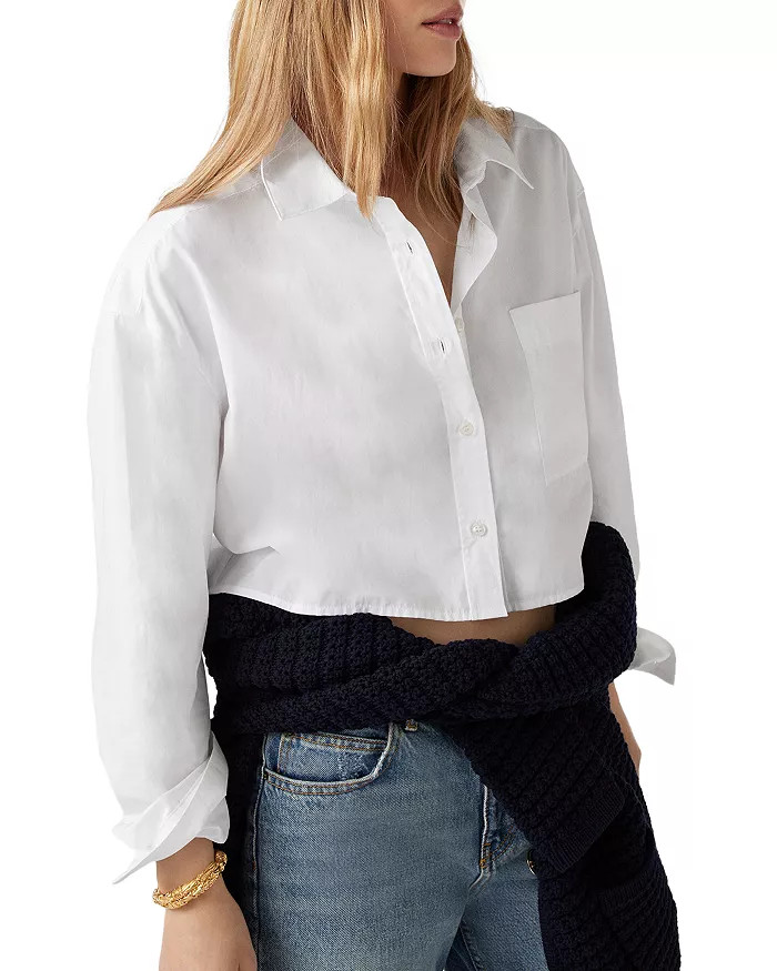Delga Cropped Shirt | Bloomingdale's (US)