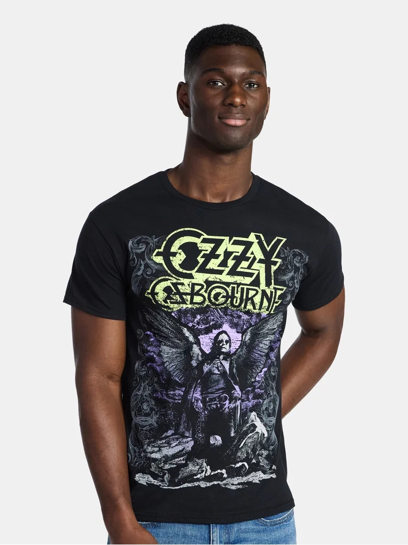 Ozzy Osbourne Men's and Big Men's Ozzy Has Wings Graphic Tee, Sizes S-3XL | Walmart (US)
