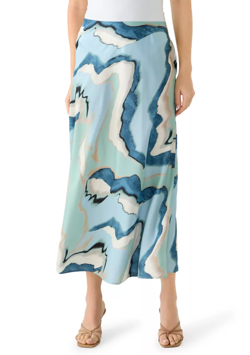 Women's Bias Flared Midi Skirt | Belk