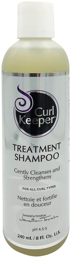 Curl Keeper Treatment Shampoo, Gently Cleanses and Strengthens 8 oz | Amazon (US)