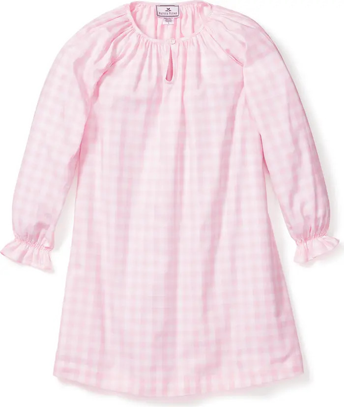 Petite Plume Delphine Gingham Nightgown | Nordstrom | Nordstrom