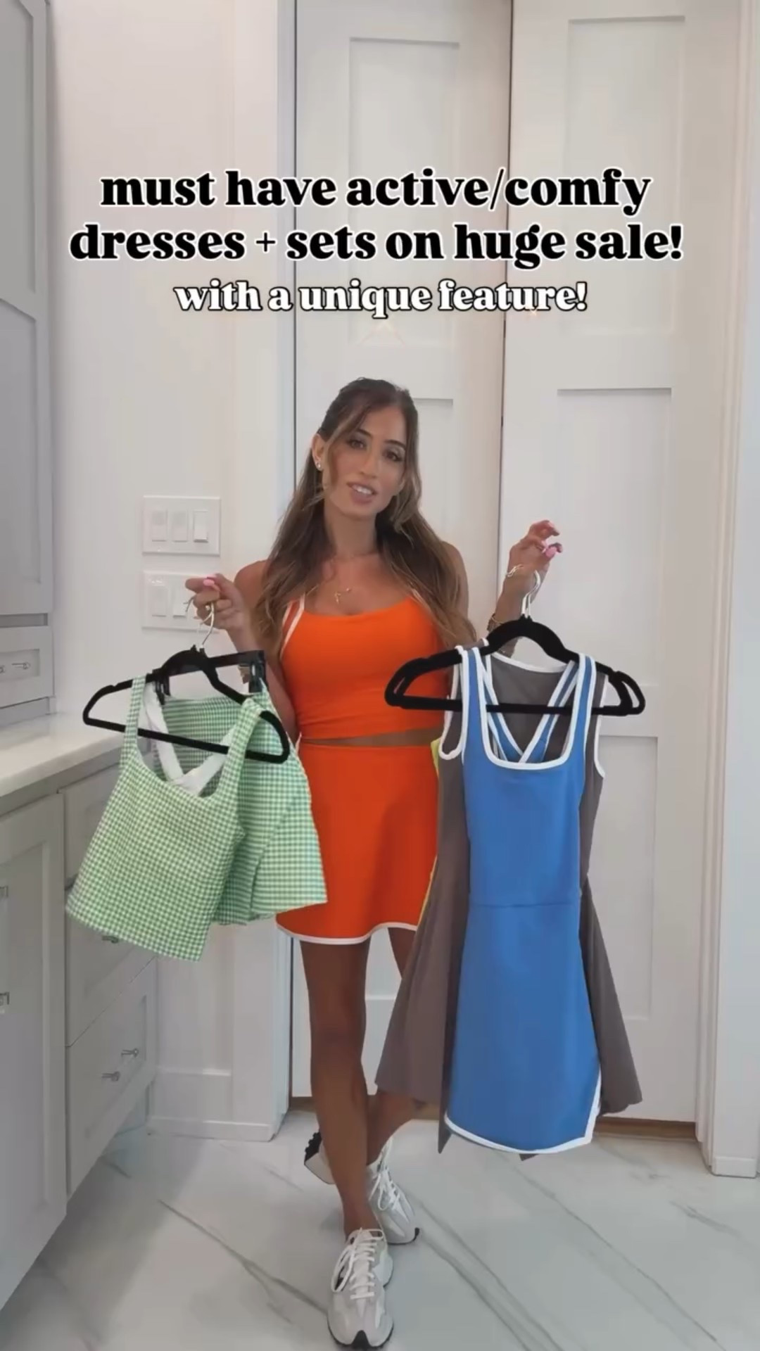 #abercrombiepartner Matching active set size xxs skirt xs top fits so well and soft! Active dresses with hidden removable shorts size xxsp!!! @abercrombie #abercrombiestyle 

#LTKPetite #LTKActive #LTKSaleAlert