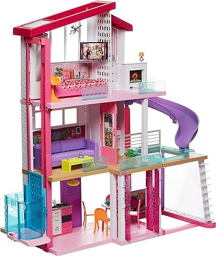 Barbie Dreamhouse Dollhouse with Wheelchair Accessible Elevator, Pool, Slide and 70 Accessories I... | Amazon (US)