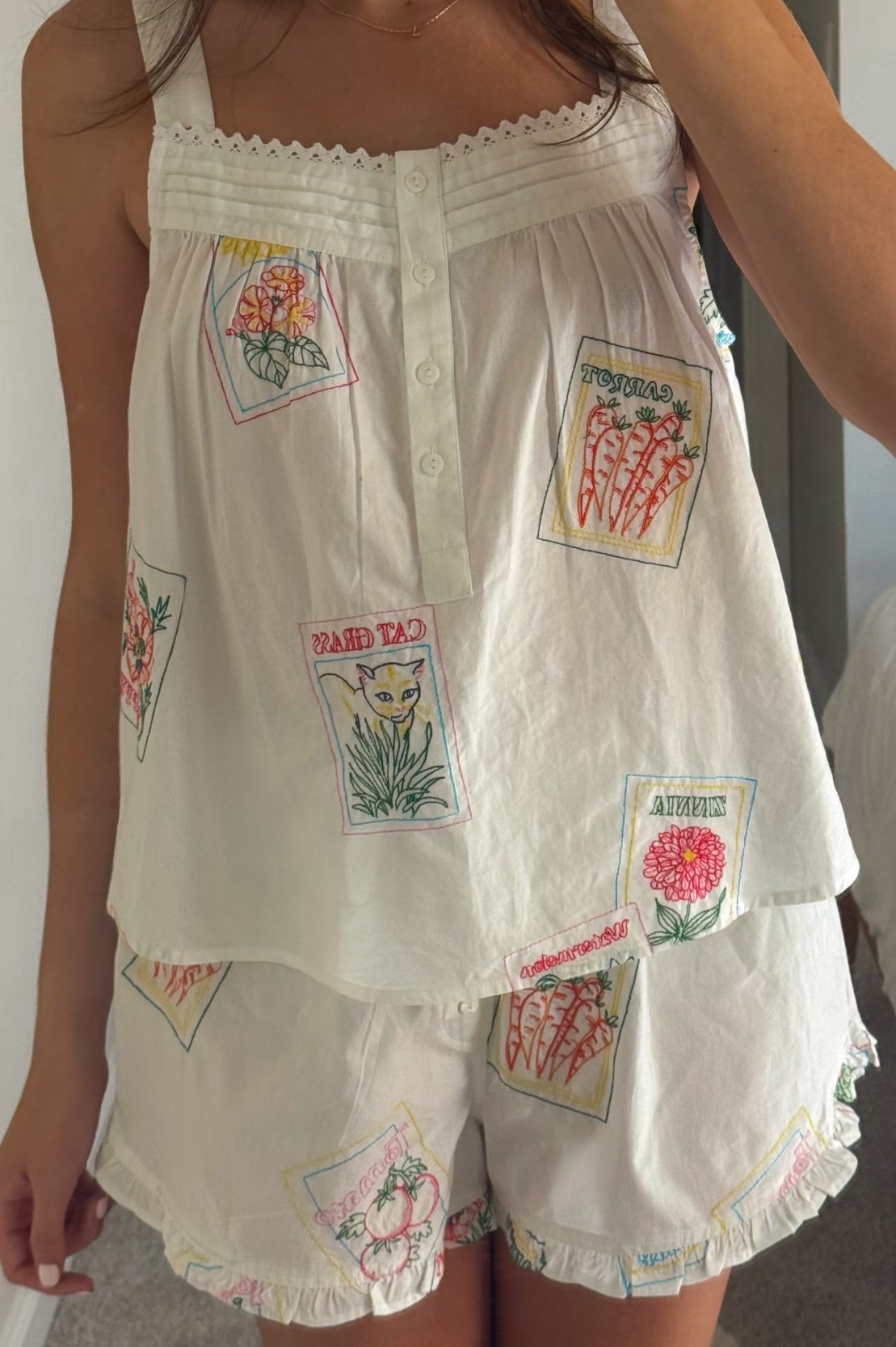 comfy & cute pjs > 🌸🥬🥕

#LTKHome #LTKFindsUnder50 #LTKStyleTip