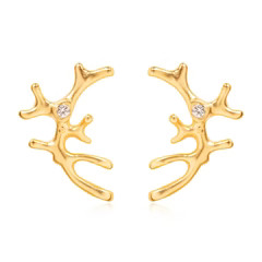 Coral Climber Earrings | Sequin