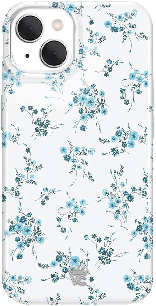 Velvet Caviar for iPhone 15 Plus Case French Blue Floral - Compatible with MagSafe [10ft Drop Tes... | Amazon (US)