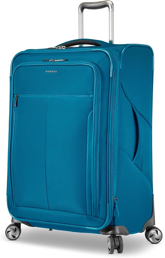 Ricardo Beverly Hills Seahaven 2.0 Softside Expandable Luggage, Quiet Any-Direction Wheels and Ex... | Amazon (US)