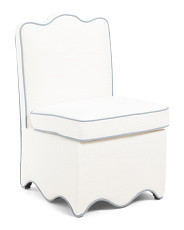 21x33 Scalloped Bottom Skirted Dining Chair | Kitchen & Dining Room | Marshalls | Marshalls