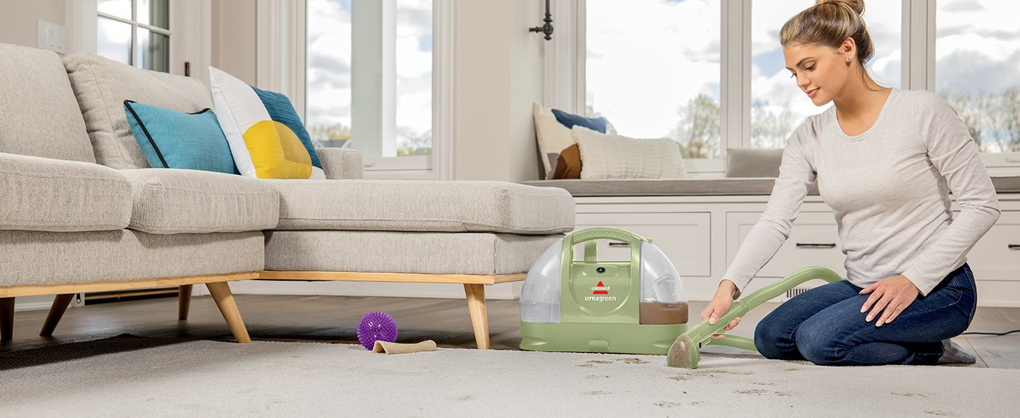 BISSELL Little Green Multi-Purpose Portable Carpet and Upholstery Cleaner, 1400B | Amazon (US)