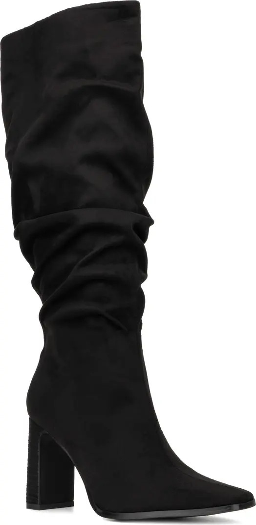 Damaris Faux Suede Tall Boot (Women) | Nordstrom Rack