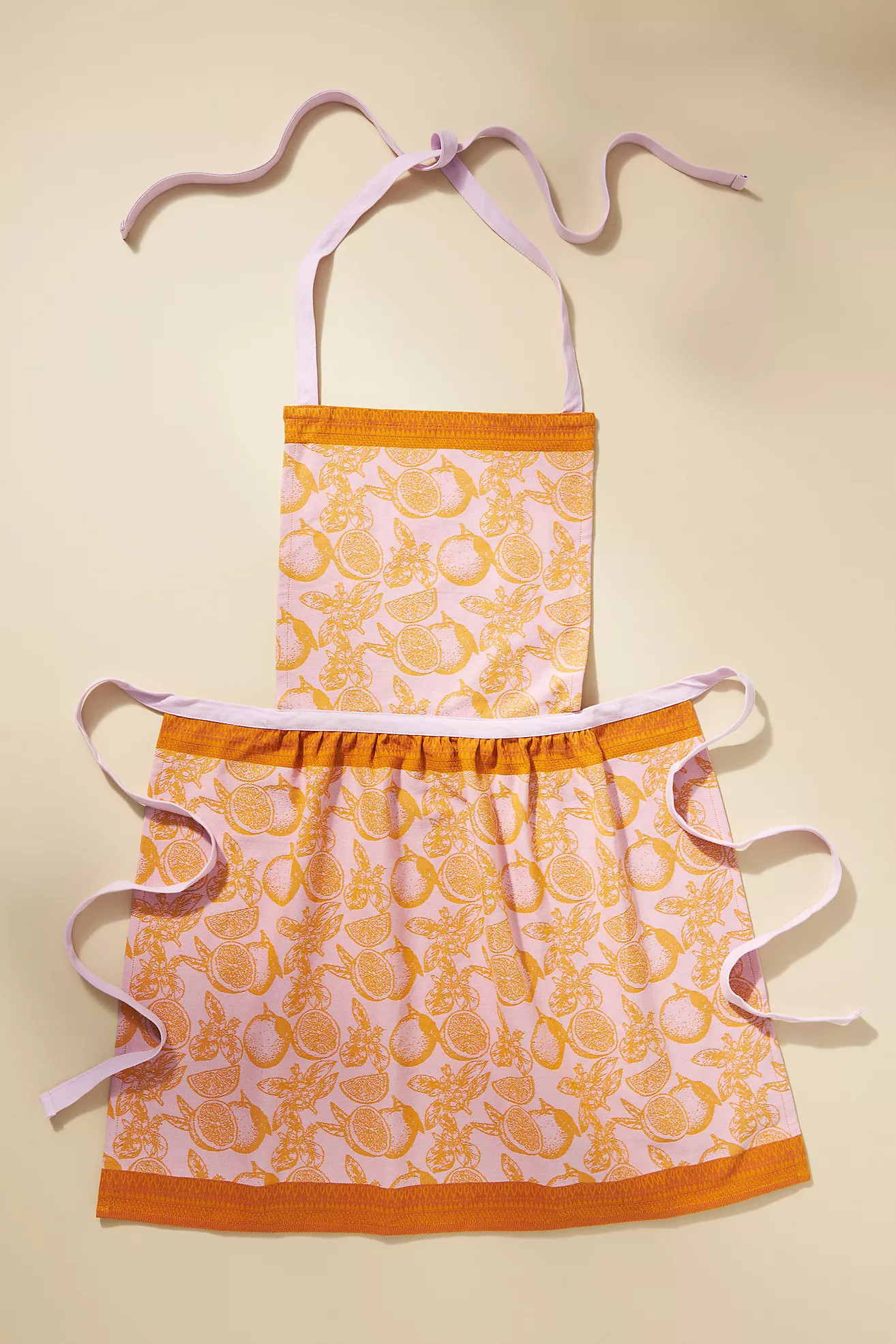 Citrus Jacquard Apron | Anthropologie (US)