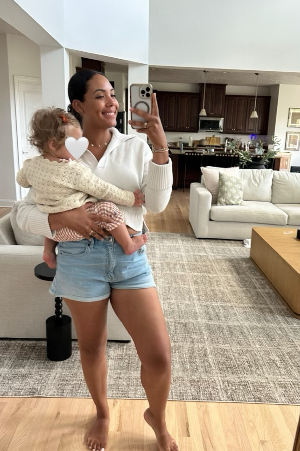 OOTD - This exact sweater is old Abercrombie, but linked a couple similar styles! It’s a great transition piece for summer to fall

#LTKStyleTip #LTKSeasonal #LTKFindsUnder100