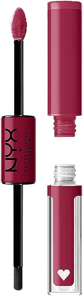 NYX PROFESSIONAL MAKEUP Shine Loud, Long-Lasting Liquid Lipstick with Clear Lip Gloss - Goal Gett... | Amazon (US)