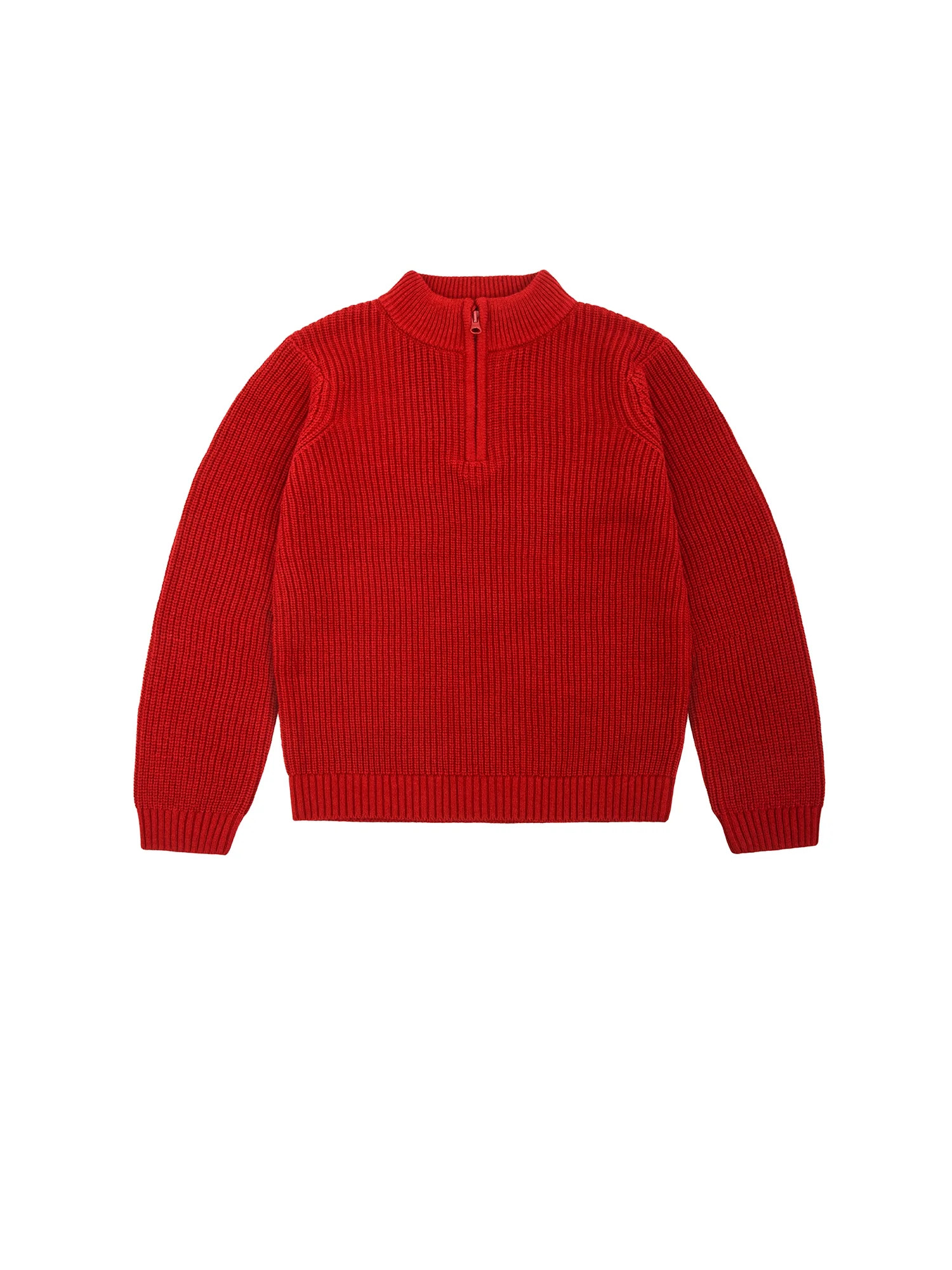 Wonder Nation Toddler Boys Quarter Zip Sweater, Sizes 12M-5T | Walmart (US)