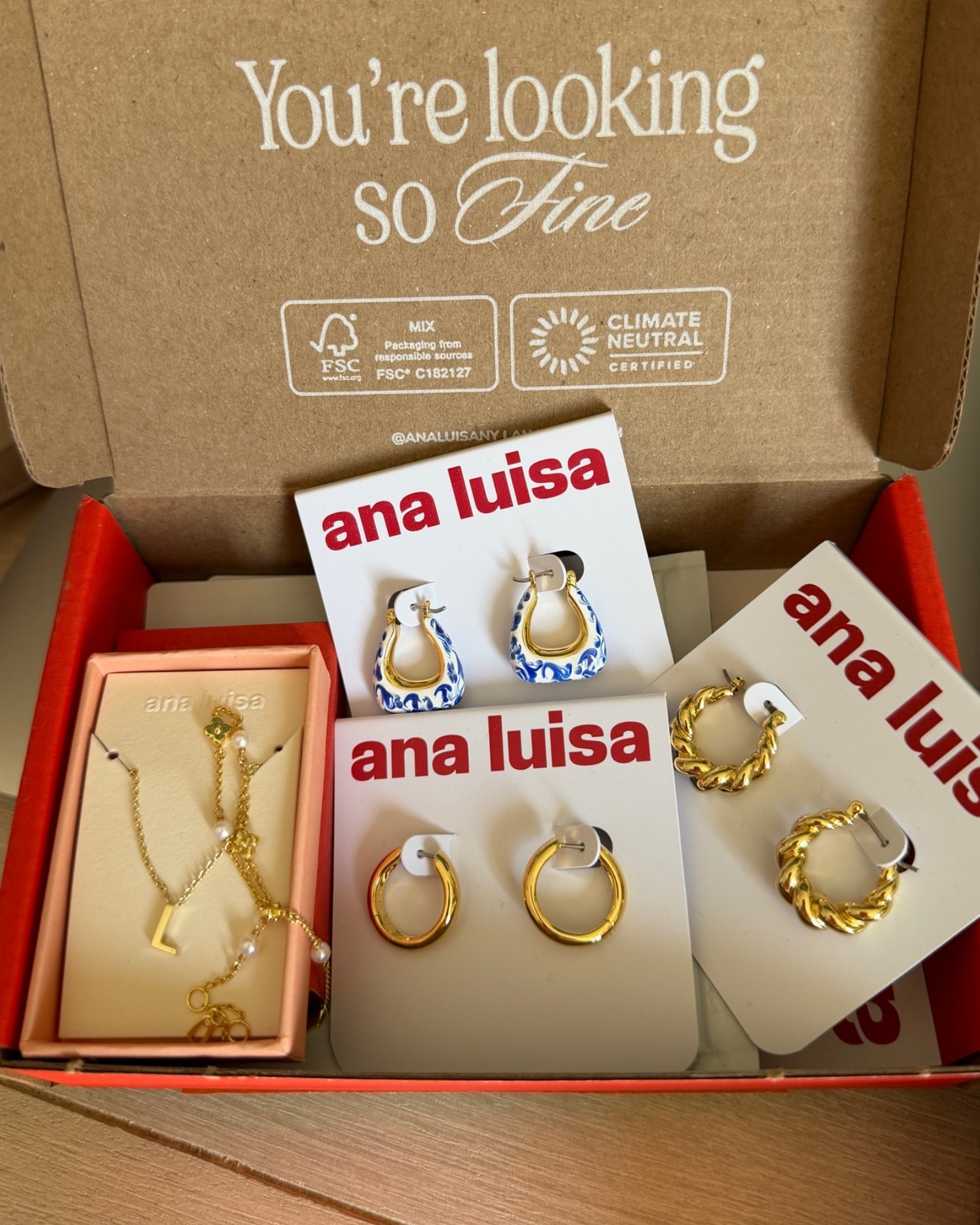 These pieces are gorgeous @analuisa ✨
Tarnish free, water resistant & hypoallergenic 🤌🏼

#LTKgrwm