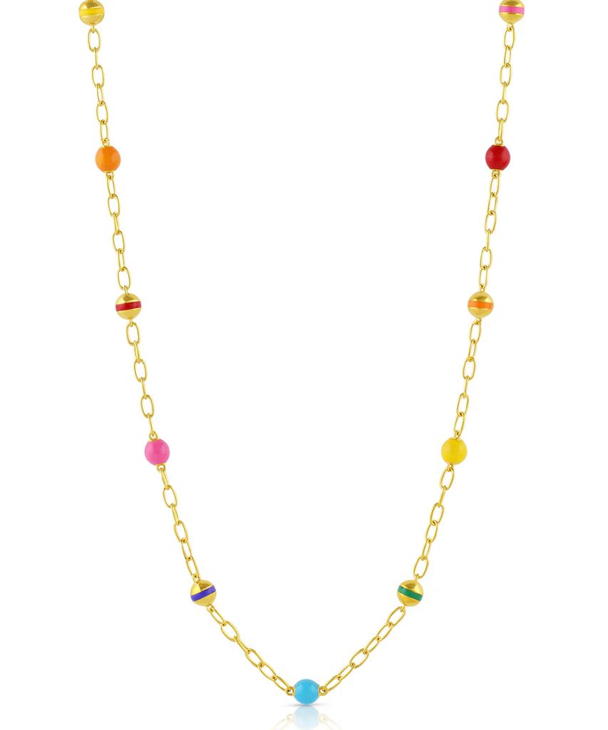 Beaded Enamel Layering Chain | Juler's Row