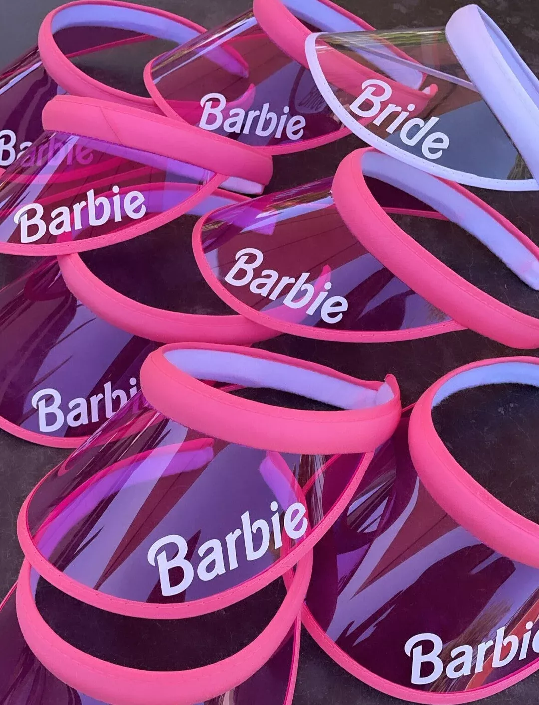 Barbie Party Activities - Personalized Barbie Visors!!