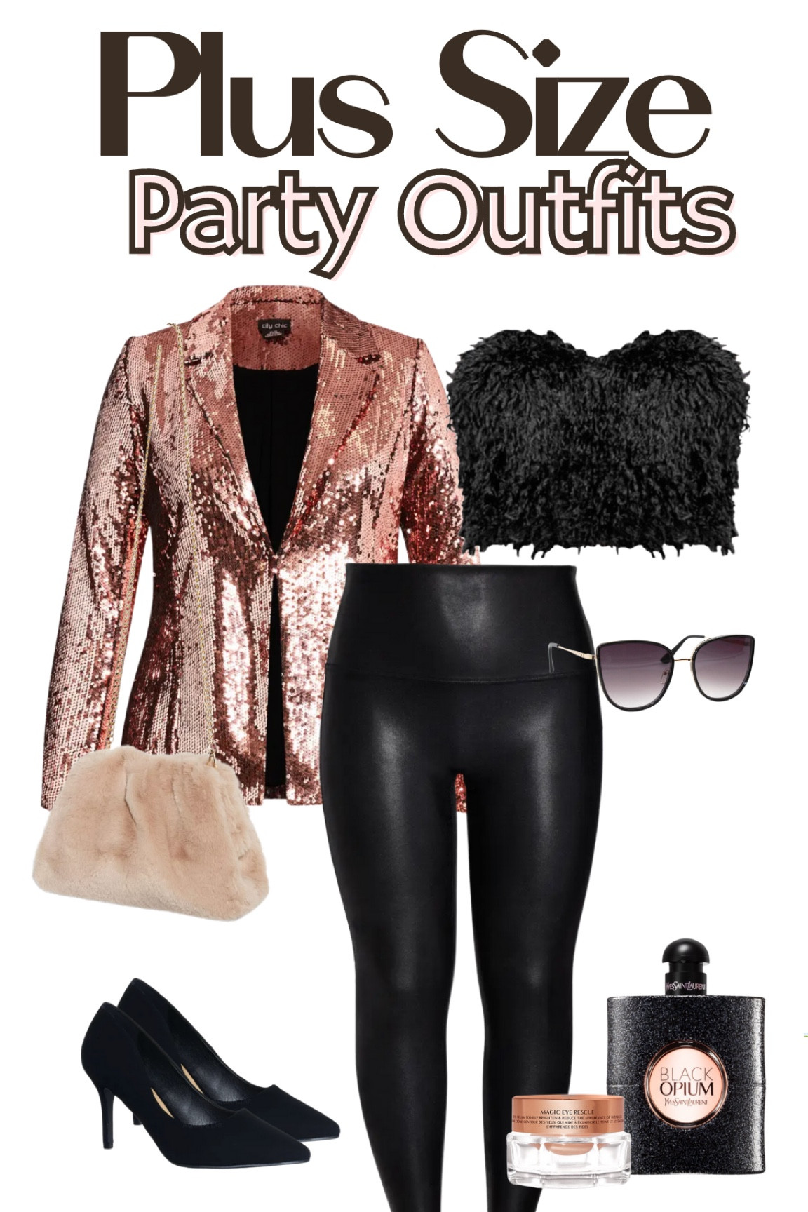 Casual party shop outfits plus size