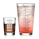 Libbey Mixologist Essentials Set, 16 oz, Clear/Deco | Amazon (US)