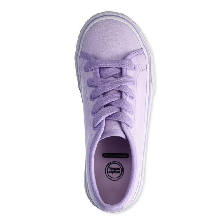 Wonder Nation Little Girl & Big Girl Skate Sneakers | Walmart (US)