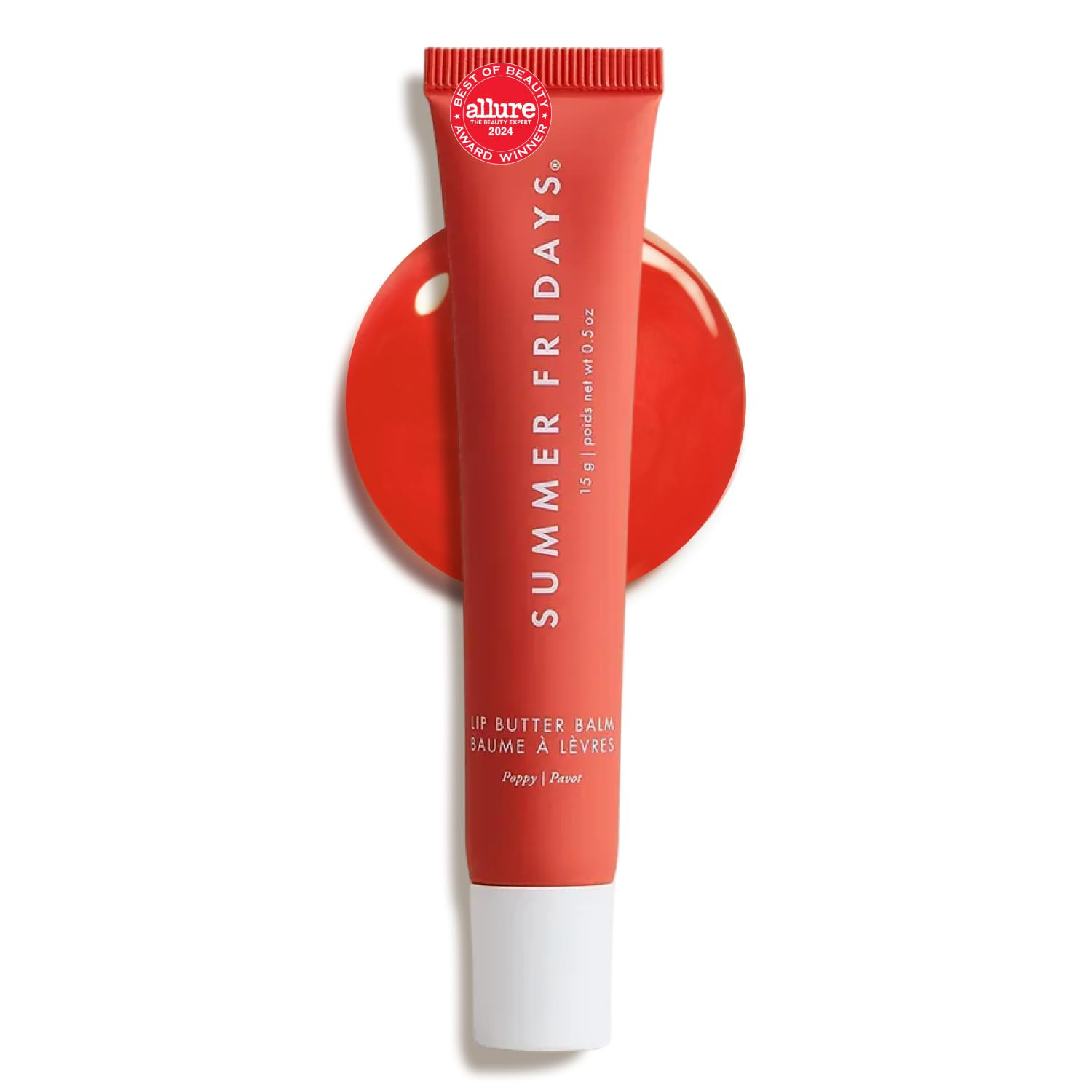 Summer Fridays Lip Butter Balm - Moisturizing Lip Gloss for Instant Shine + Sheer Color - With No... | Amazon (US)