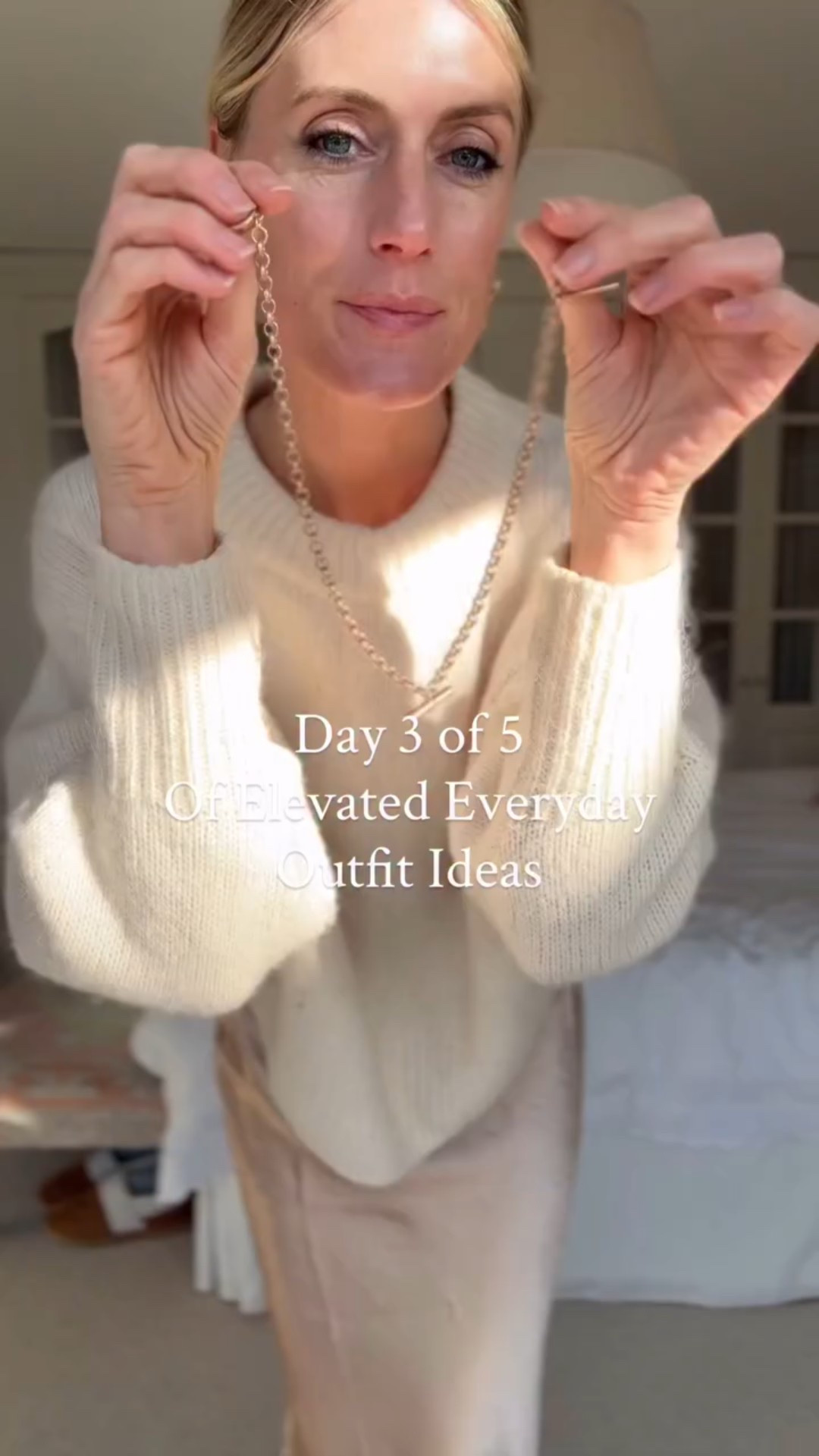 Day 3 of 5 of Elevated Everyday Outfit Ideas

It’s all about the slip skirt today. Keeping it neutral and simple to allow for the skirt to be the main feature that elevates this look. For a cosier footwear option I’d pair with long black or brown boots.

Skirt @arketofficial (new)
Jumper @cosstores (old)
Necklace @boden (current) 
Mary Jane’s @zara (old)
Bag @marksandspencer (old)

#slipskirt #styleover40 #elevatedstyle #effortlessstyle #dailystyle