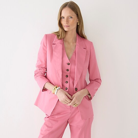 Willa blazer in lightweight chino | J. Crew US