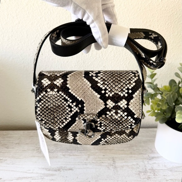 New Jimmy Choo snake print leather mini Crossbody Bag | Poshmark