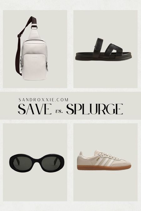 Save vs. splurge — leather crossbody, sandals, oval sunglasses, sambas



xo, Sandroxxie by Sandra
www.sandroxxie.com | #sandroxxie

save or splurge, same vibe for less


#LTKitbag #LTKshoecrush #LTKstyletip