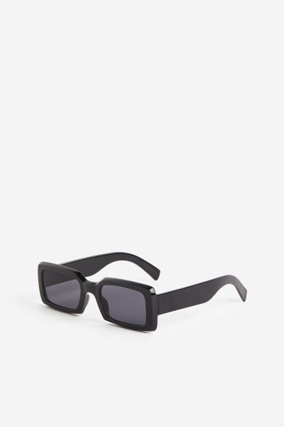 Rectangular Sunglasses - Black - Men | H&M US | H&M (US + CA)