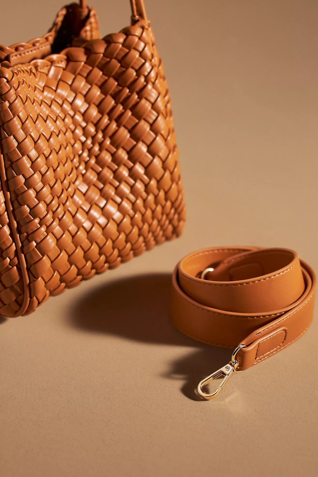 The Woven Mini Hollace Tote | Anthropologie (US)