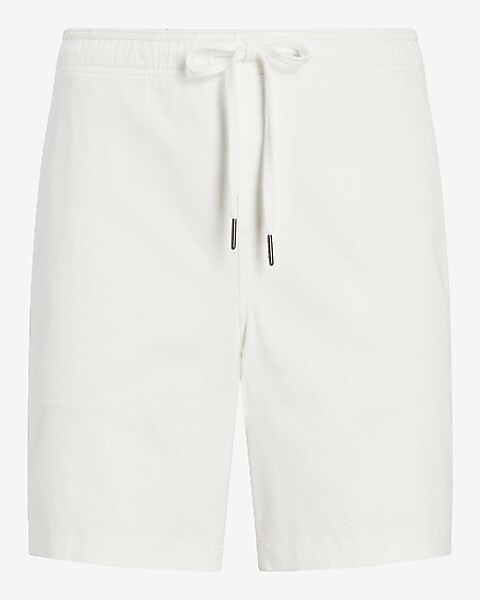 Solid 7" Hyper Stretch Elastic Waist Shorts | Express