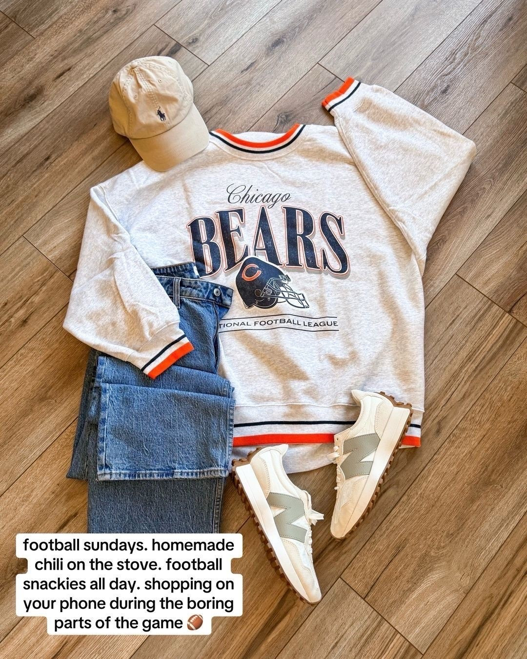 nfl sweatshirt. fall outfits.

#LTKSeasonal #LTKSaleAlert #LTKootd