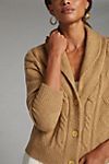 Pilcro Cable-Knit Cardigan | Anthropologie (US)