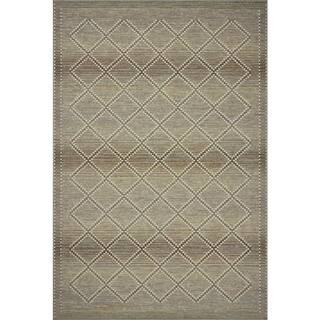 Saylor Stone/Ivory 2 ft. 3 in. x 3 ft. 9 in. Indoor/Outdoor Accent Rug | The Home Depot