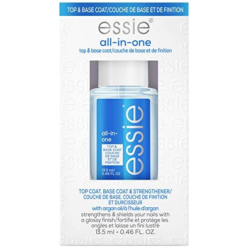 essie Nail Care, 8-Free Vegan, All In One Base Coat and Top Coat, strength and shine nail polish,... | Amazon (US)