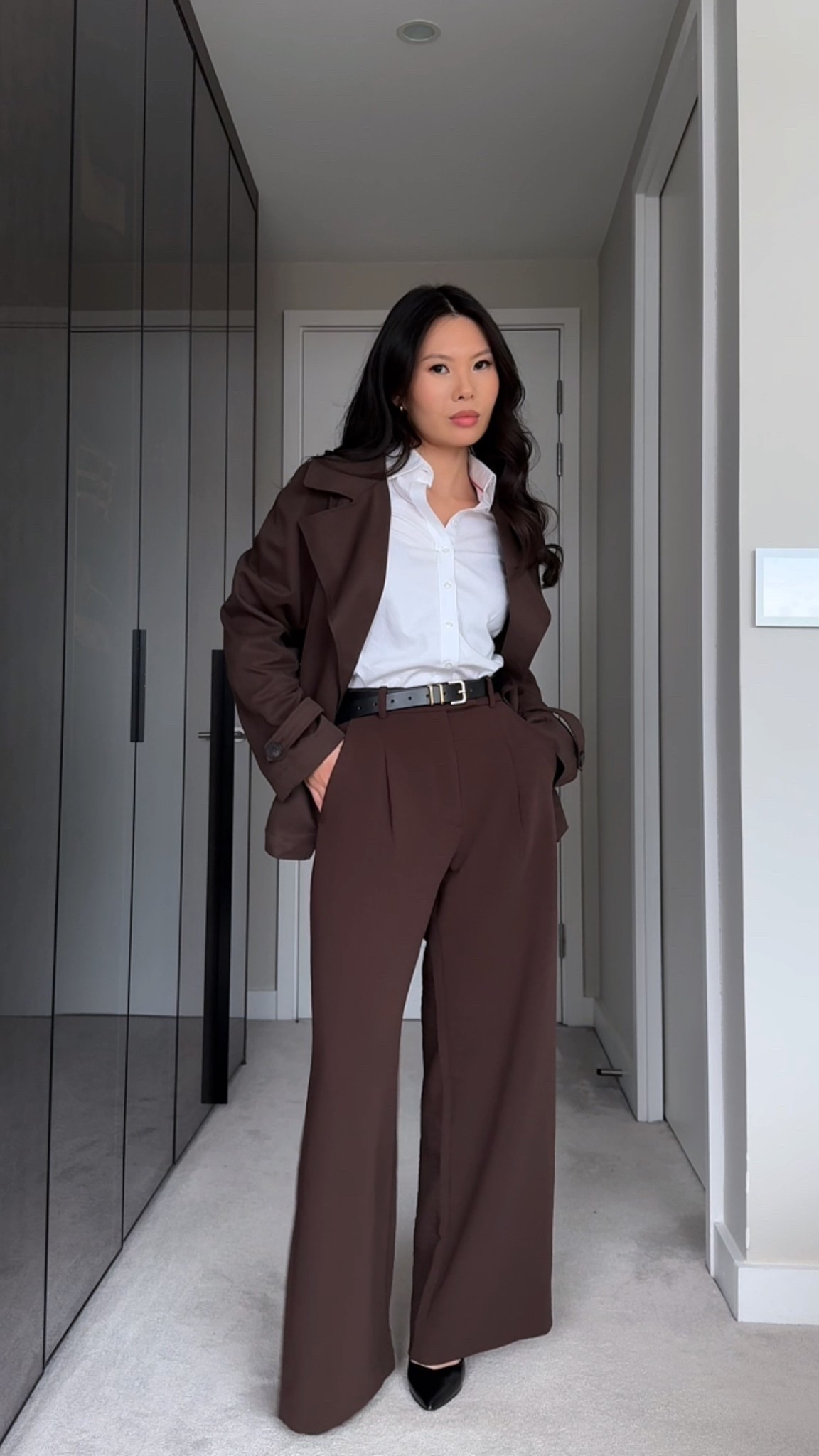 Jacket • XS
Shirt • UK 6
Trousers • w23 Short

#LTKautumn #LTKuk #LTKworkwear