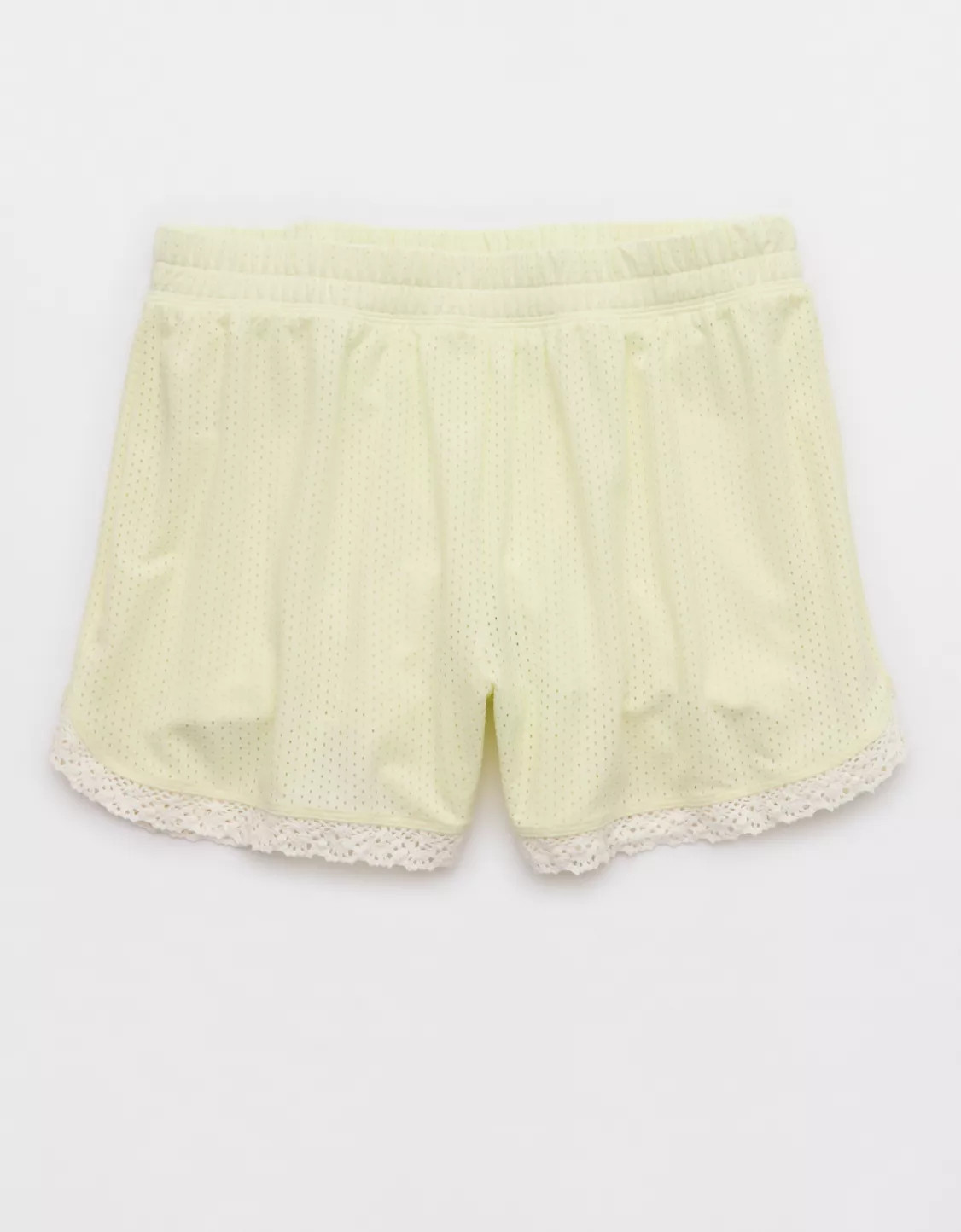 OFFLINE By Aerie Mesh Lace Short | Aerie