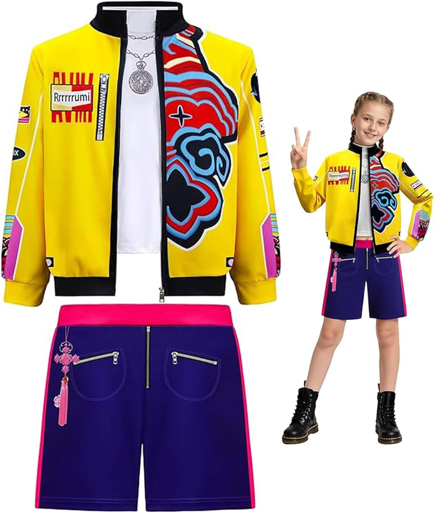 Girls Stage Outfit Pop Singers Dress Up Costume for 7-12Years | Amazon (US)